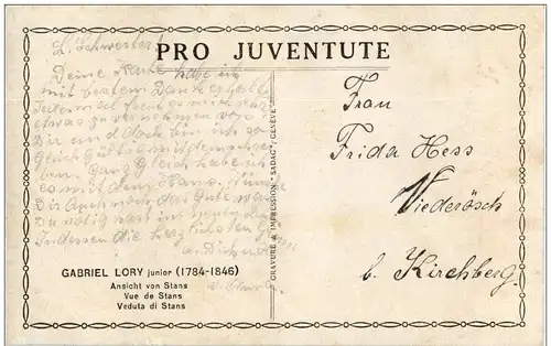 Ansicht von Stans - Gabriel Lory -135910