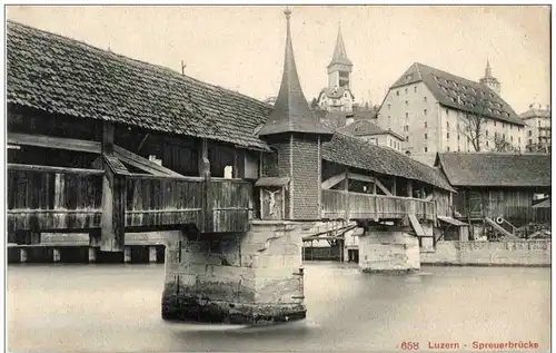 Luzern - Spreuerbrücke -134270