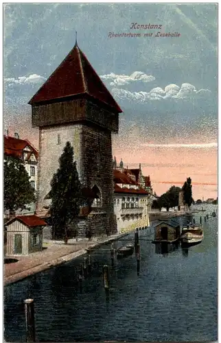 Konstanz - Rheintorturm -137692