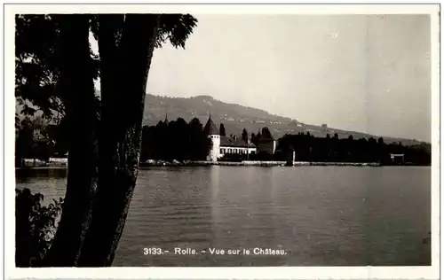 Rolle - Vue sur le chateau -135880