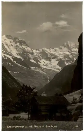 Lauterbrunnental mit Breithorn -135948