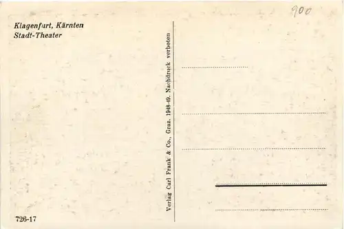 Klagenfurt, Stadt-Theater -350260