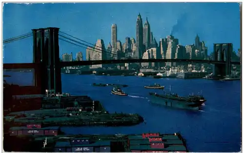 New York City - Brooklyn Bridge -137750