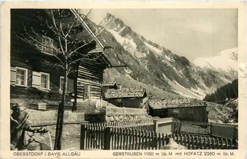 Oberstdorf, Gerstruben mit Hofatz -350320