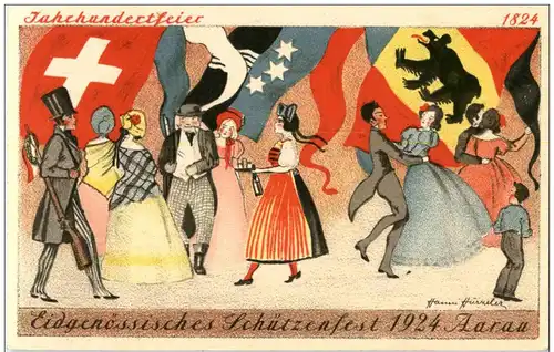 Aarau - Eidg. Schützenfest 1924 -135664