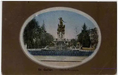 St. Gallen - Broderbrunnen -136174