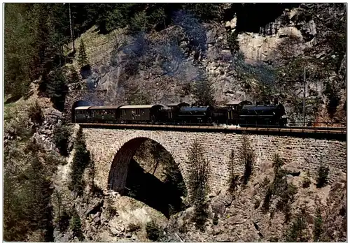 Rhätische Bahn - Albulalinie Stugl Stuls- Eisenbahn -137206