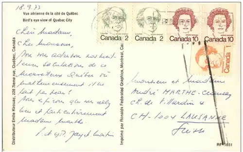 Quebec - Birds Eye view -137844