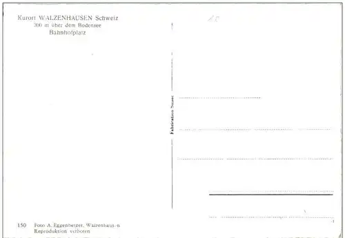 Walzenbach - Bahnhofplatz -136624
