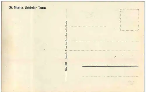 St. Moritz - Schiefer Turm -136270
