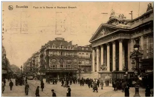 Bruxelles - Place de la Bourse -137948