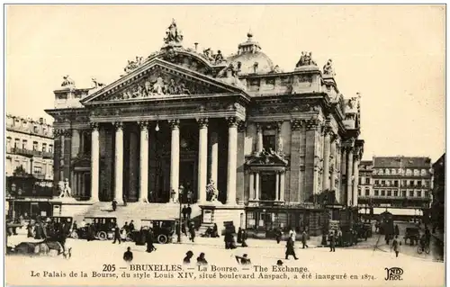 Bruxelles - La Bourse -137926