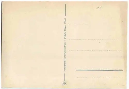 Zürich - Zürichseegefrörne 1929 -136340