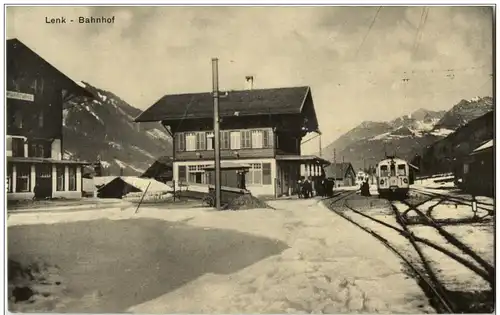 Lenk i S. - Bahnhof -134836