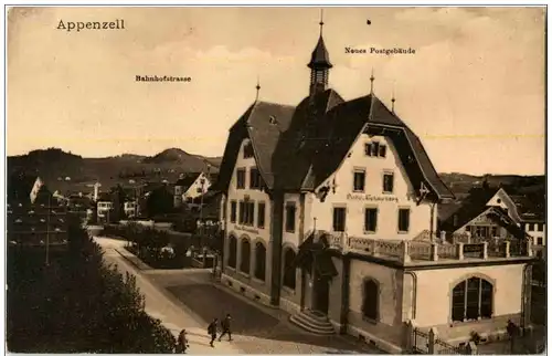 Appenzell - Neues Postgebäude -134940
