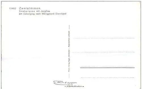 Zweisimmen - Seebergsee -134982
