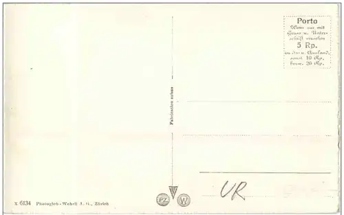 Sustenstrasse mit Postbus -136150