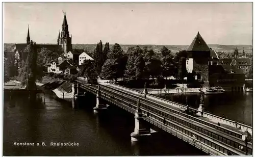 Konstanz a B. Rheinbrücke -137724