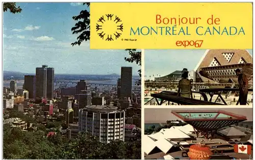 Bonjour de Montreal Expo67 -137858