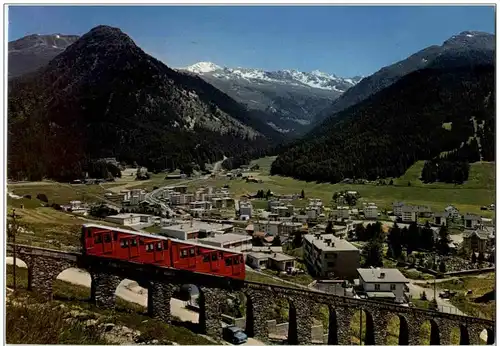 Davos Parsenn Bahn - Blick ins Flüelatal -137034