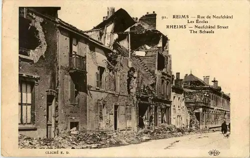 Reims - Rue de Neufchatel -10556