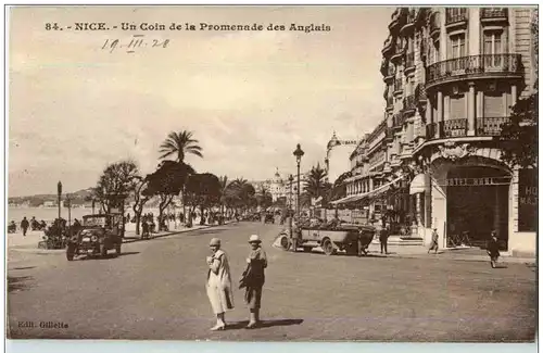 Nice - Un coin de la Promenade -137564