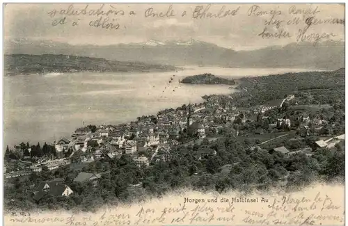 Horgen und die Halbinsel Au -138234