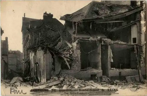 Reims - Bombardement -10560