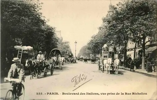 Paris - Boulevard des Italiens -10264