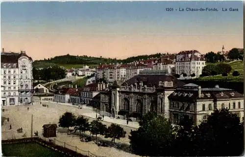 La Chaux de fonds - La Gare -138440