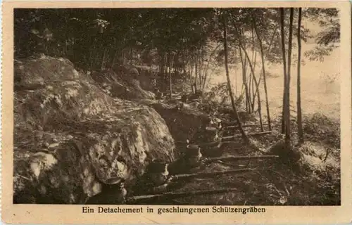 Schweizer Armee - Grenzbesetzung 1914 -138464