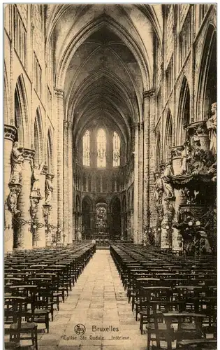 Bruxelles - Eglise Ste -Gudule -137936