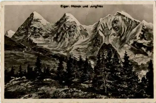 Berge mit Gesichtern -138866