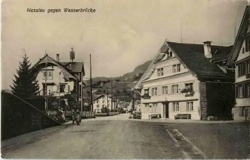 Nesslau gegen Wasserbrücke -138532