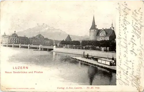 Luzern - Neue Seebrücke -139058