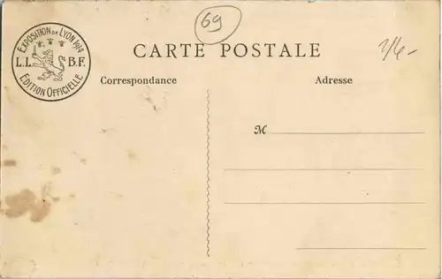 Lyon - Exposition Internationale 1914 -10334