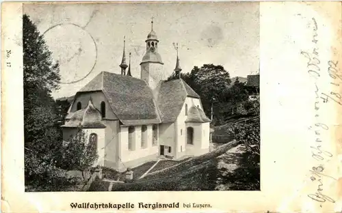 Wallfahrtskapelle Hergiswald bei Luzern -138672