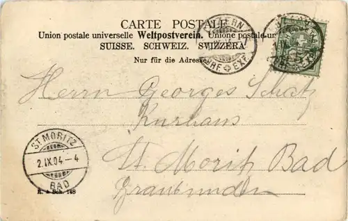 Luzern - Ansicht von Gütsch aus -138688