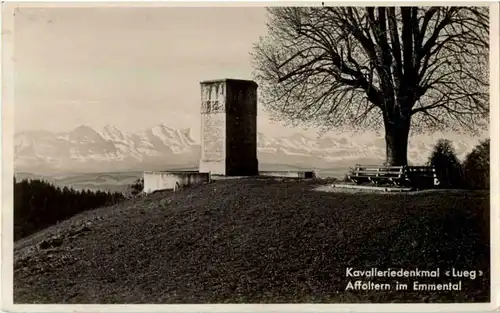 Affoltern im Emmental - Kavalleriedenkmal -138952