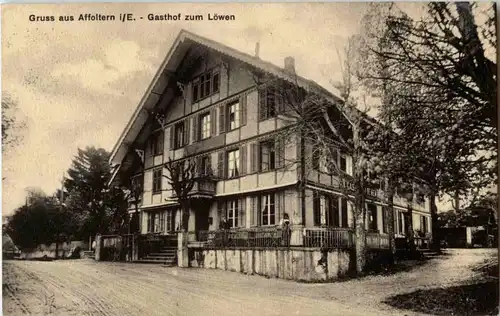 Gruss aus Affoltern - Gasthof zum Löwen -139134