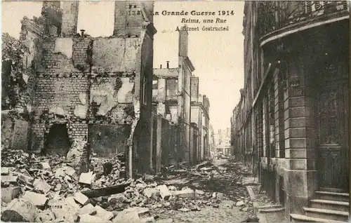 Reims - Bombardement -10562