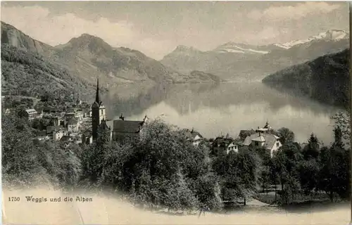 Weggis und die Alpen -139214
