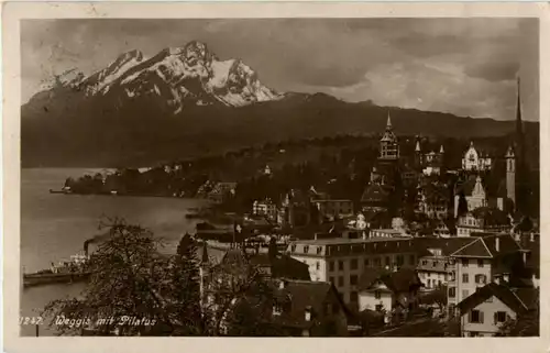 Weggis mit Pilatus -139068