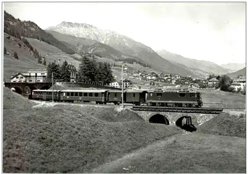 Celerina - Eisenbahn -137254