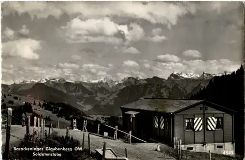 Barackenlager Glaubenberg - Soldatenstube -139240