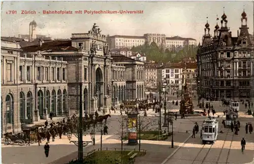 Zürich - Bahnhofplatz -139600