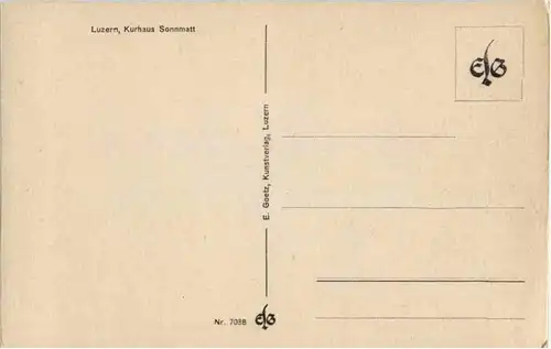 Luzern - Kurhaus Sonnmatt -139566