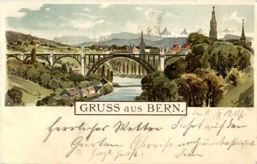 Gruss aus Bern - Litho -138880