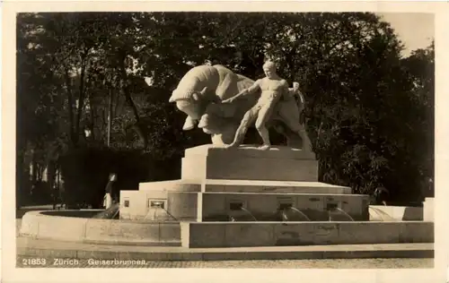 Zürich - Geiserbrunnen -139598