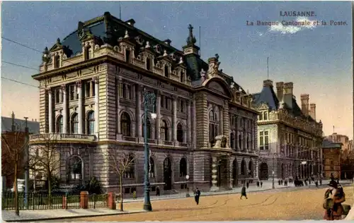 Lausanne - La Banque Cantonale -138352